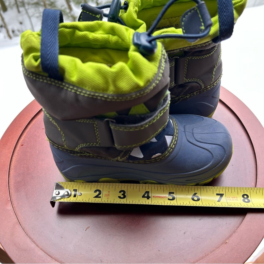 Waterproof Monster Dino Toddler Snow Boots- Size 10 | Fleece Lined | Winter Boot - Picture 10 of 10